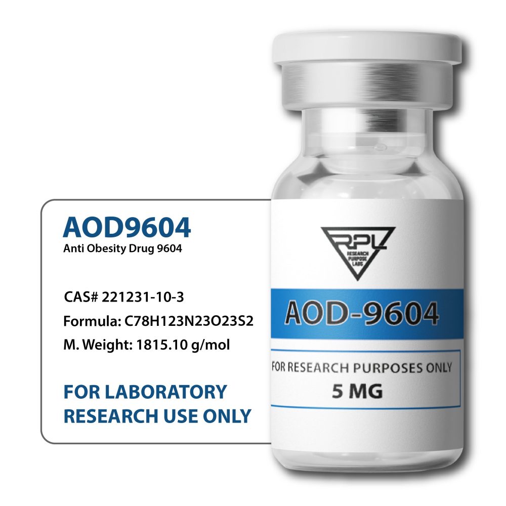 AOD9604 5MG RESEARCH PEPTIDE RPL