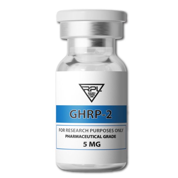 GHRP 2 5mg research peptide vial  | Research Purpose Labs
