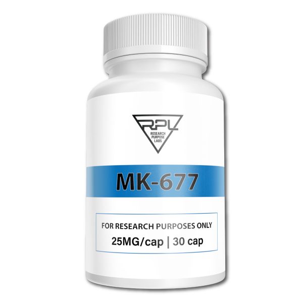 MK 677 RESEARCH PEPTIDE 30 CAP 25MG  | Research Purpose Labs