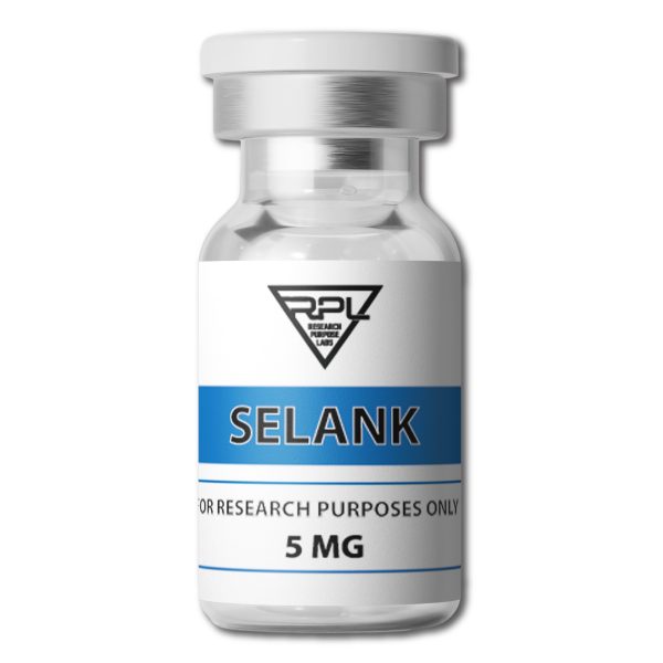 Selank 5mg research peptide vial | Research Purpose Labs