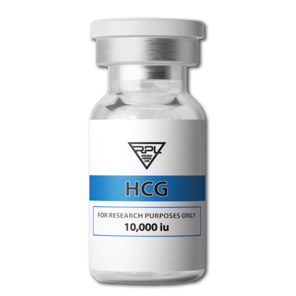 HCG 10000iu research peptide vial  | Research Purpose Labs