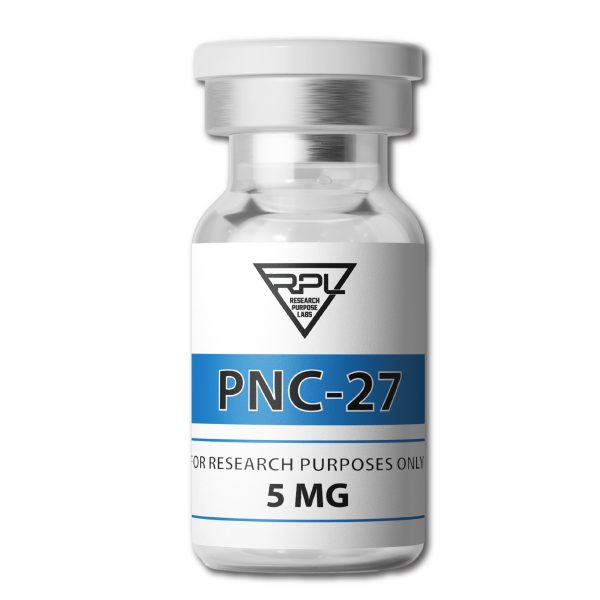 PNC 27 5MG research compound vial | Research Purpose Labs
