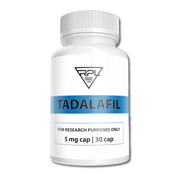 Tadalafil 5mg research compound 30 caps  | Research Purpose Labs