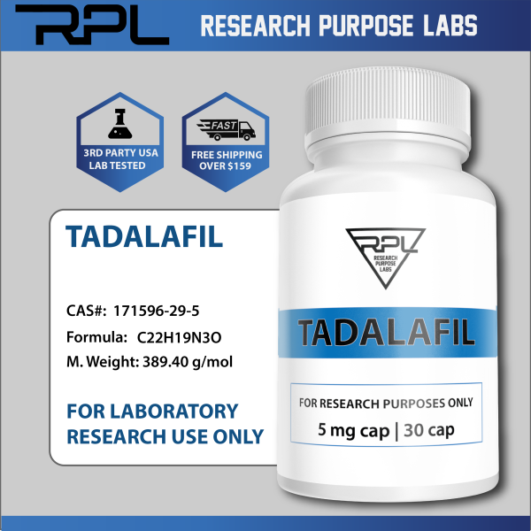 TADALAFIL RESEARCH COMPOUND (5MG/CAP | 30 CAPS)