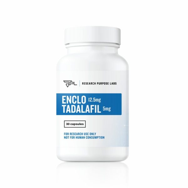 ENCLO & TADALAFIL 12 5MG/5MG RESEARCH CHEMICAL (30 CAP)